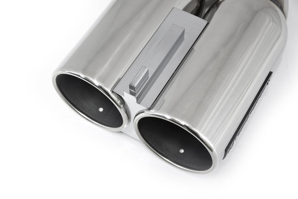 Remington® Off-Road Edition "Double Barrel" Polished Universal Exhaust Tips