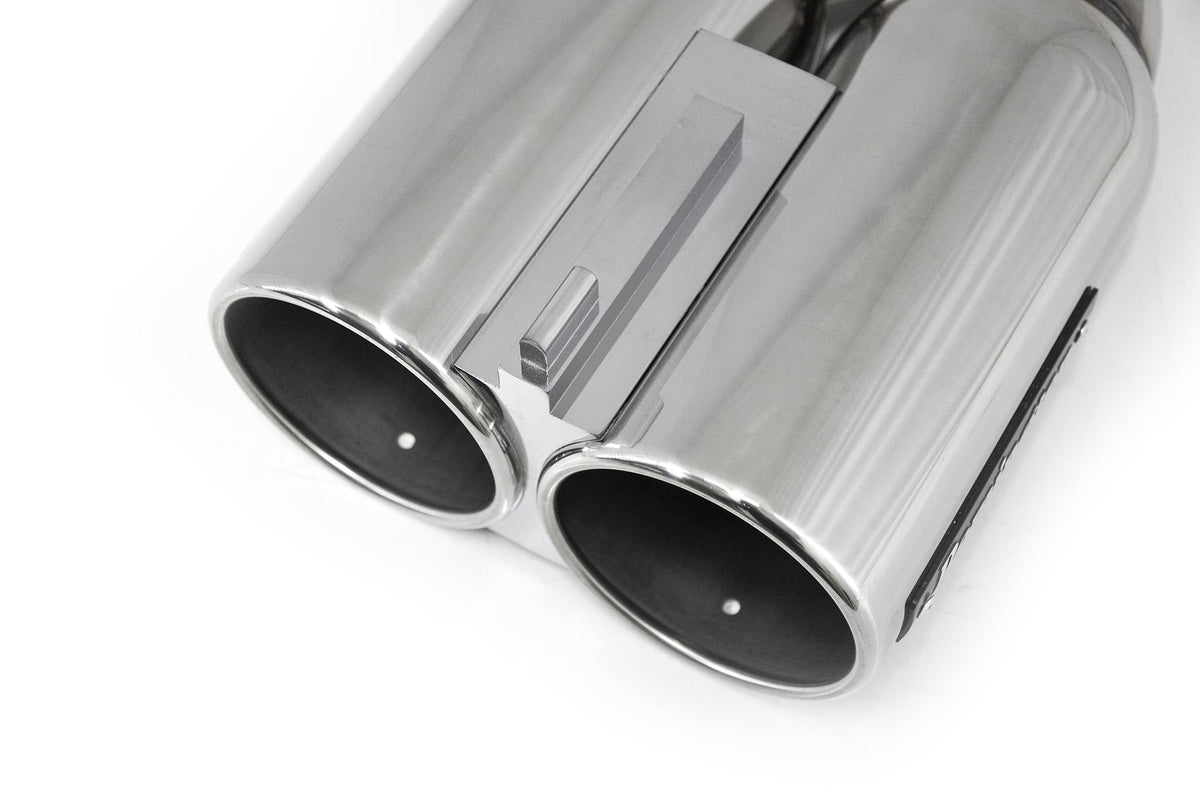 Remington® Off-Road Edition "Double Barrel" Polished Universal Exhaust Tips