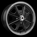 Klassik Rader 914 17x7 +40 4x130mm Gloss Black/Milled Edge