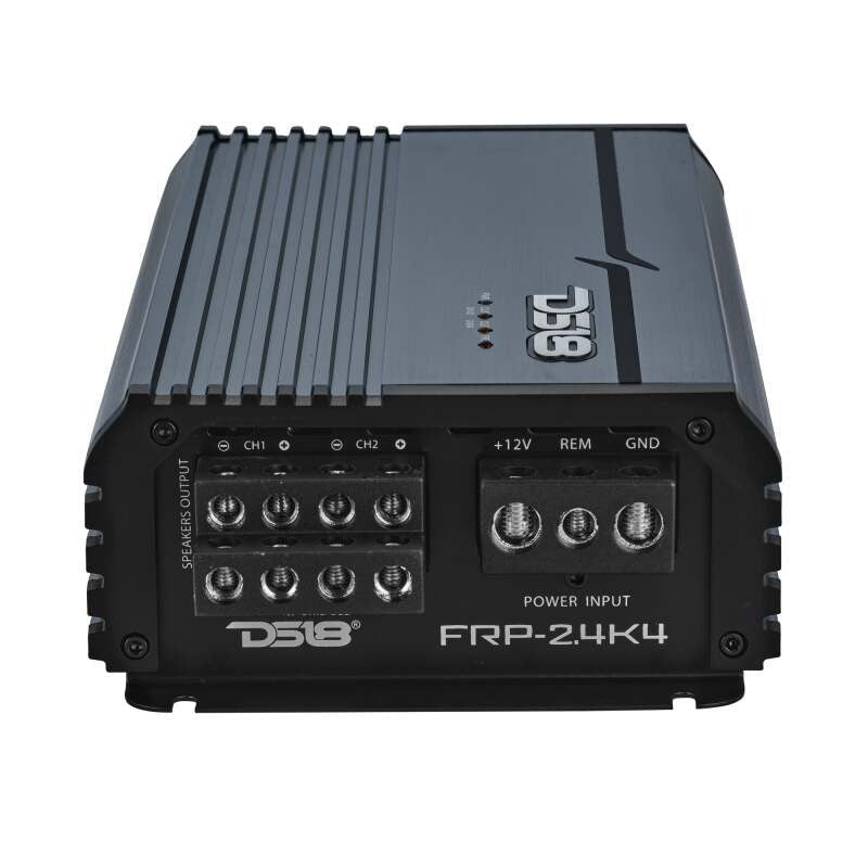 DS18 4-Channel Class-D Amp Stereo Full-Range 4 x 250 W RMS at4 ohm 4- Titanium