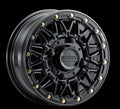 Raceline A15 Omega 15x6in / 4x156 BP / 40mm Offset / 132.5mm Bore - Gloss Black