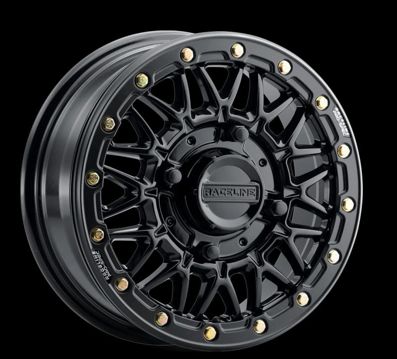 Raceline A15 Omega 15x6in / 4x156 BP / 40mm Offset / 132.5mm Bore - Gloss Black