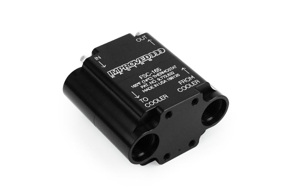 Improved Racing Compact High-Flow Engine & Transmission Oil Cooler Thermostat, 215°F
