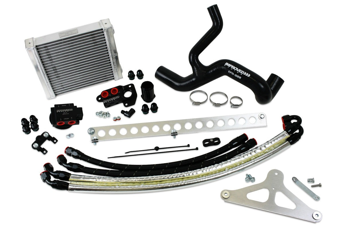 Improved Racing 1996-2004 Ford Mustang GT Oil Cooler & Filter Relocation Kit, 200°F