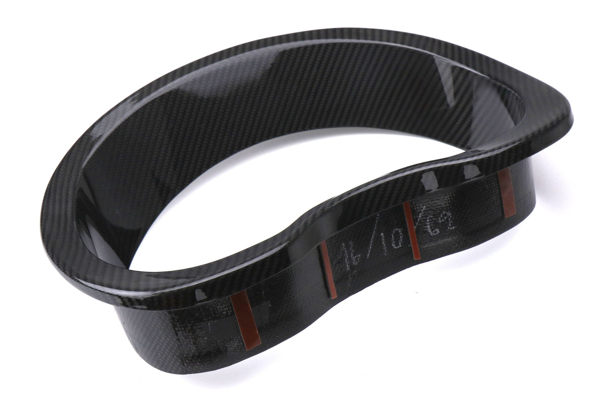 OLM LE Dry Carbon Fiber Speedometer Cluster Trim Cover - 2015-2021 Subaru WRX / STI / 2014-2018 Forester / 2013-2017 Crosstrek