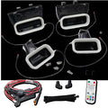 2015-2017 Ford F-150 and 2017-2020 Ford F-150 Raptor Quad BIG MOUTH LIT KIT Ram Air Intake Snorkels