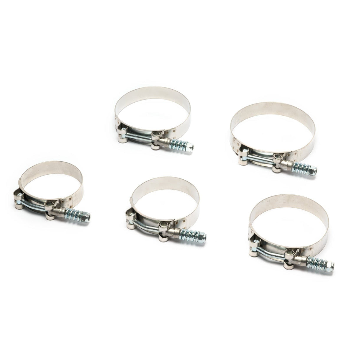 T-Bolt Stainless Steel Hose Clamp With Spring