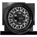 HD Trailer HDT Cast 15x6 +0 6x139.7mm 108mm Gloss Black/Machined Face