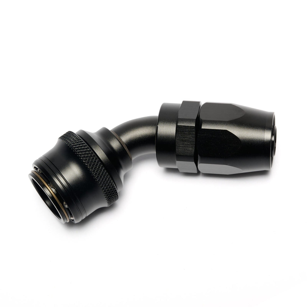 Quick Click Female Hose End -AN - 45°
