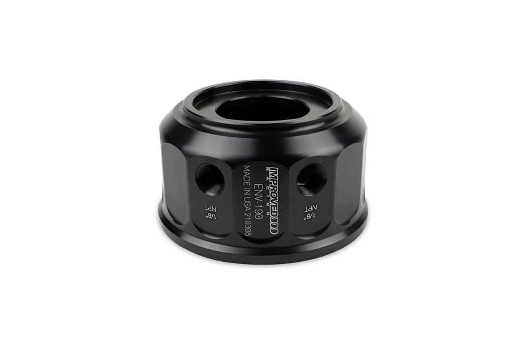 Improved Racing Oil Filter Bypass Cup with Sensor Ports