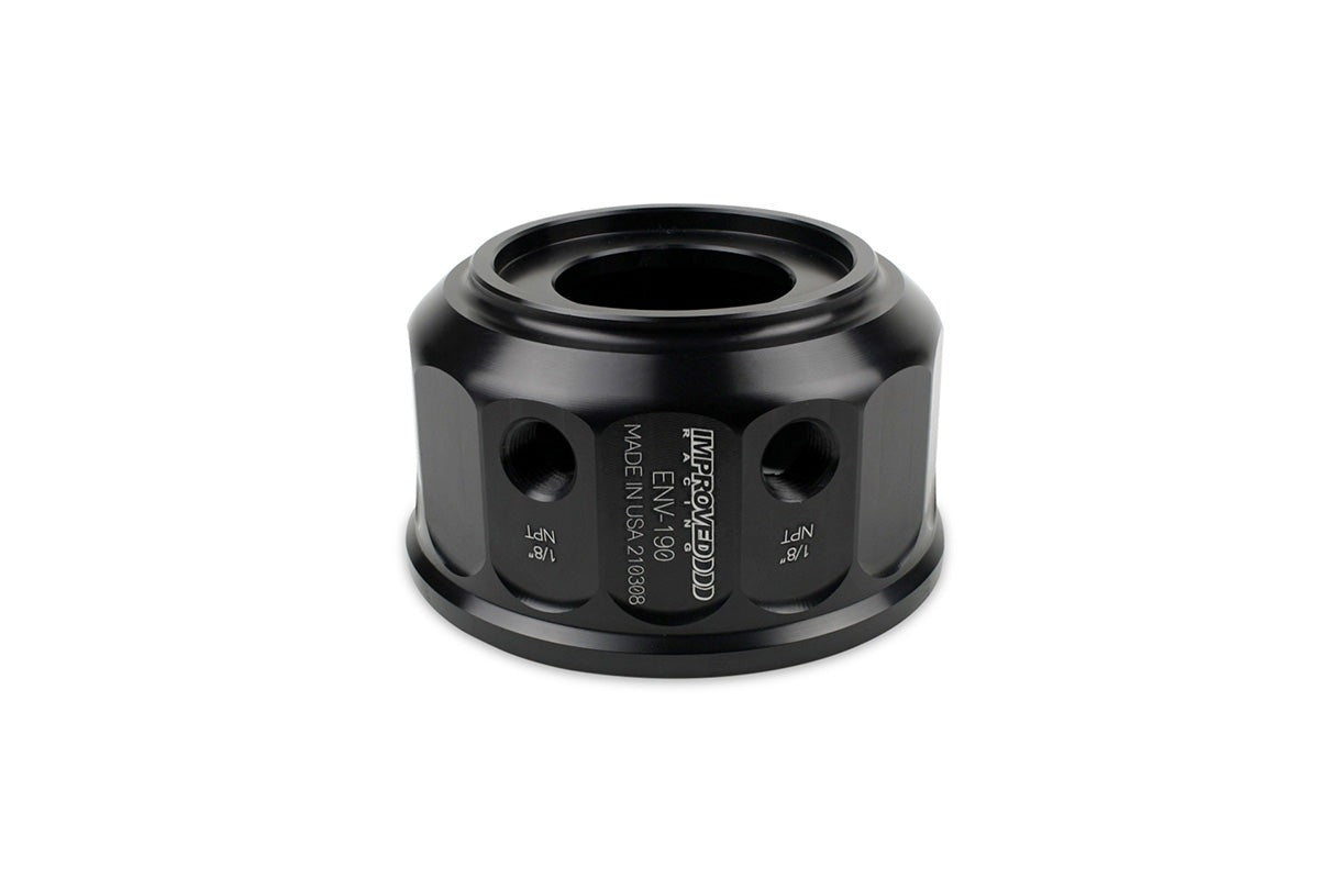 Improved Racing Oil Filter Bypass Cup with Sensor Ports