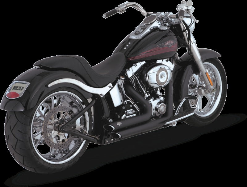 Vance & Hines 86-09 Harley-Davidson Softail Shortshots Staggered Exhaust