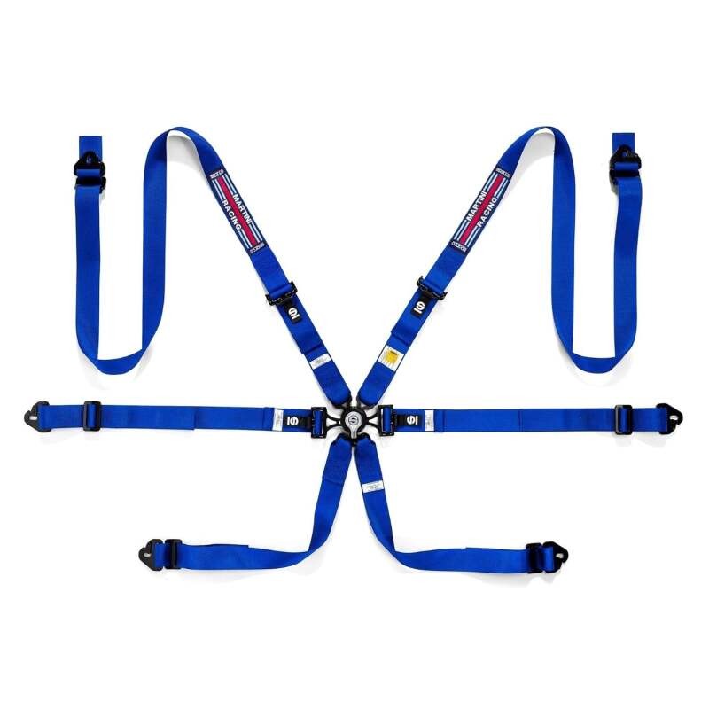 Sparco Belt Martini-Racing 6 Pt.3-4in Reg A