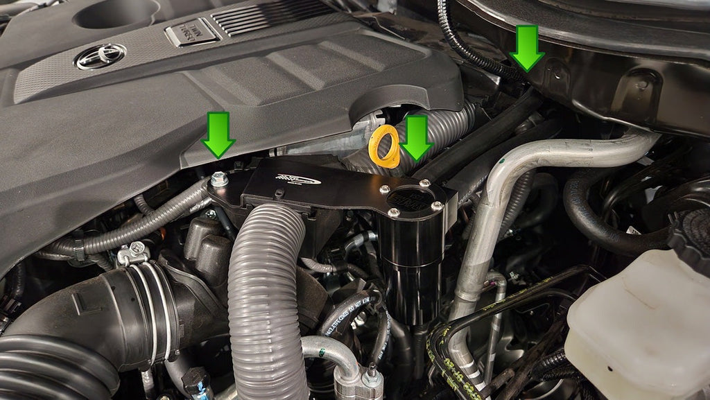 BMS Oil Catch Can for 2022+ Toyota Tundra 3.4L Twin Turbo