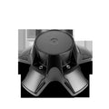 HD Off-Road - Off-Road Satin Black Trailer Wheel Center Caps