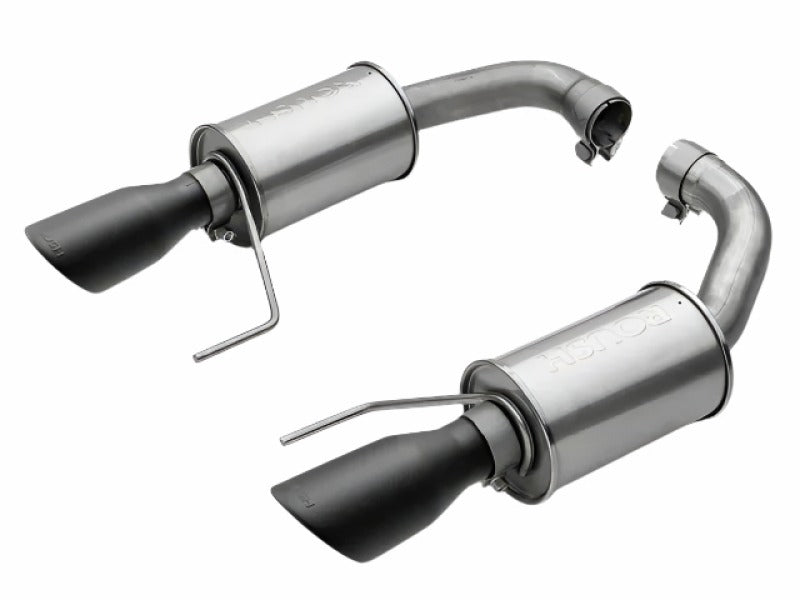 Roush 15-17 Mustang GT Black Tip Axle Back Exhaust