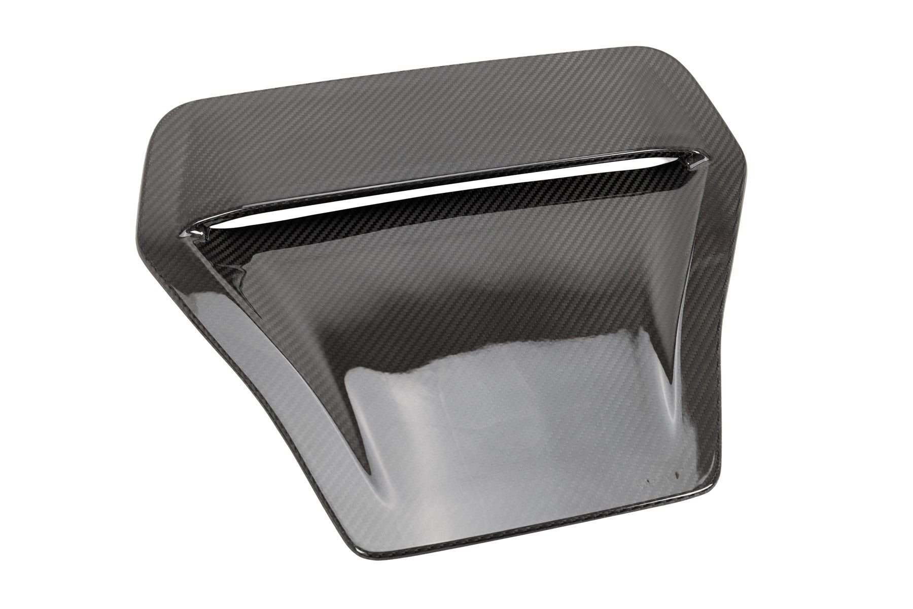 OLM LE Carbon Fiber Hood Scoop Cover - 2017 - 2021 Honda Civic Type R
