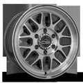 Overland Sector Hyperdrive Flow Formed 17x8.5 +25 6x139.7 106.1mm Gloss Gun Metal/Machined Face