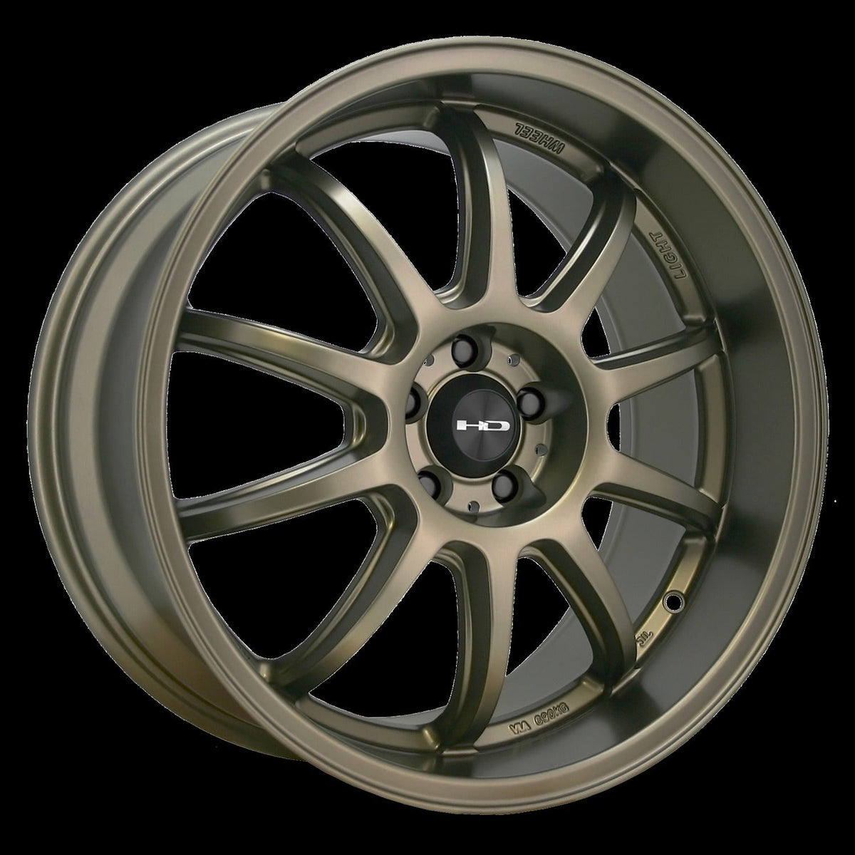 HD Wheels Clutch 18x9 +40 5x120mm 74.1mm Satin Bronze