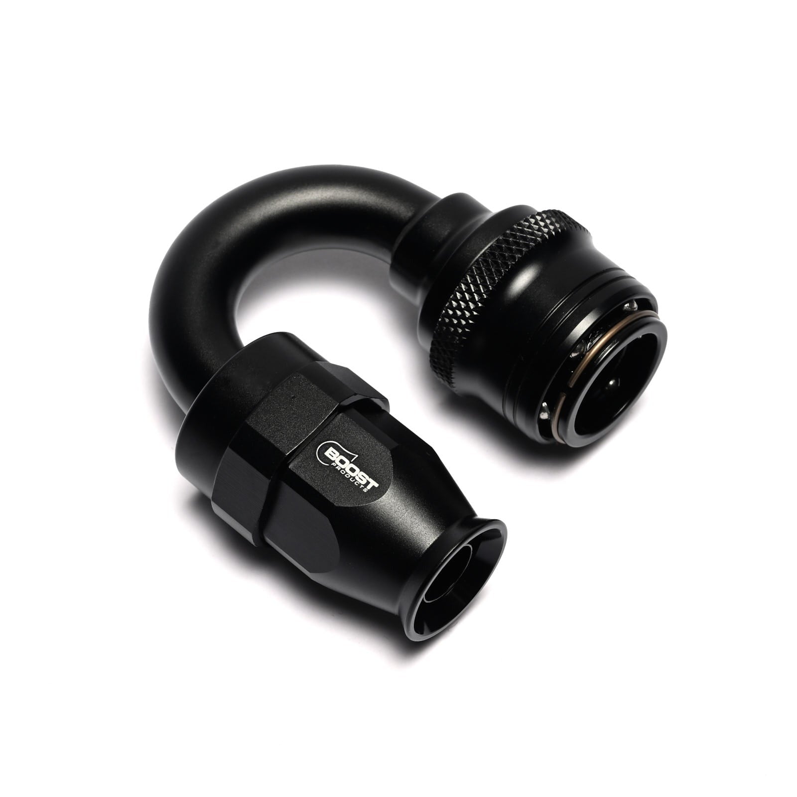 Quick Click Female PTFE Hose End -AN - 180°