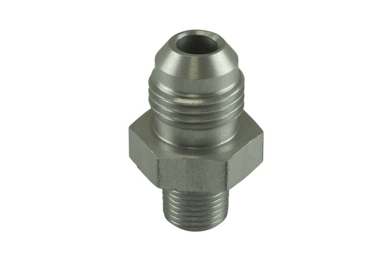 Turbosmart -6AN Flare to 1/8 NPT Male Straight - Clear