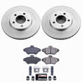 Power Stop 93-97 Ford Thunderbird Front Z23 Coated Brake Kit