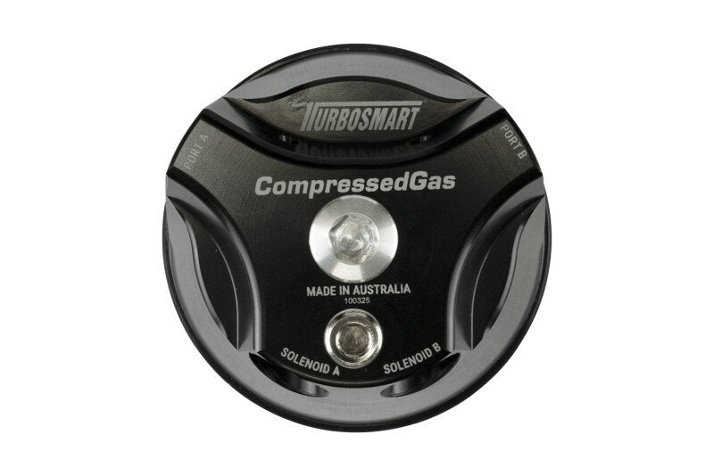 Turbosmart GenV Compressed Gas Solenoid WG45/WG50 Cap - Black