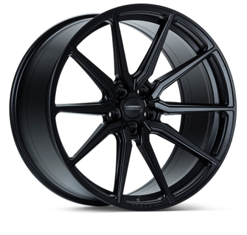 Vossen HF-3 24x10 - 5x150 - ET32 - Deep Face - 110.1 - Satin Black Wheel