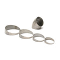 Pie Cut with Spigot super tight Radius - 15° - Stainless Steel