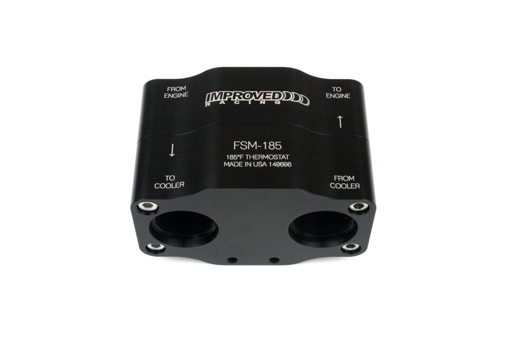 Improved Racing High-Flow Engine Oil Cooler Thermostat, 185°F