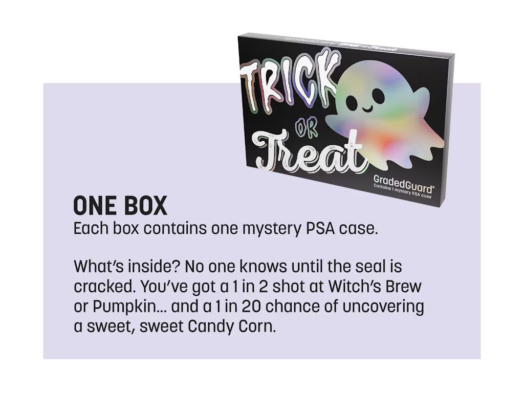 (Limited Edition) GradedGuard - Trick or Treat Standard Case (PSA)