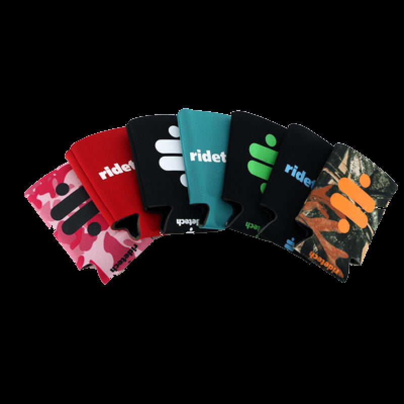 Ridetech Can Coozie - Red w/ White Logo