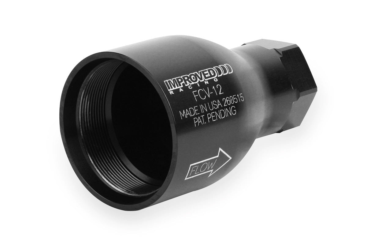Improved Racing High-Flow, Low Cracking Pressure Flapper Check Valve, 1/8" NPT Female, Outlet