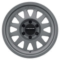 Method MR704 17x8.5 0mm Offset 8x170 130.81mm CB Matte Titanium Wheel