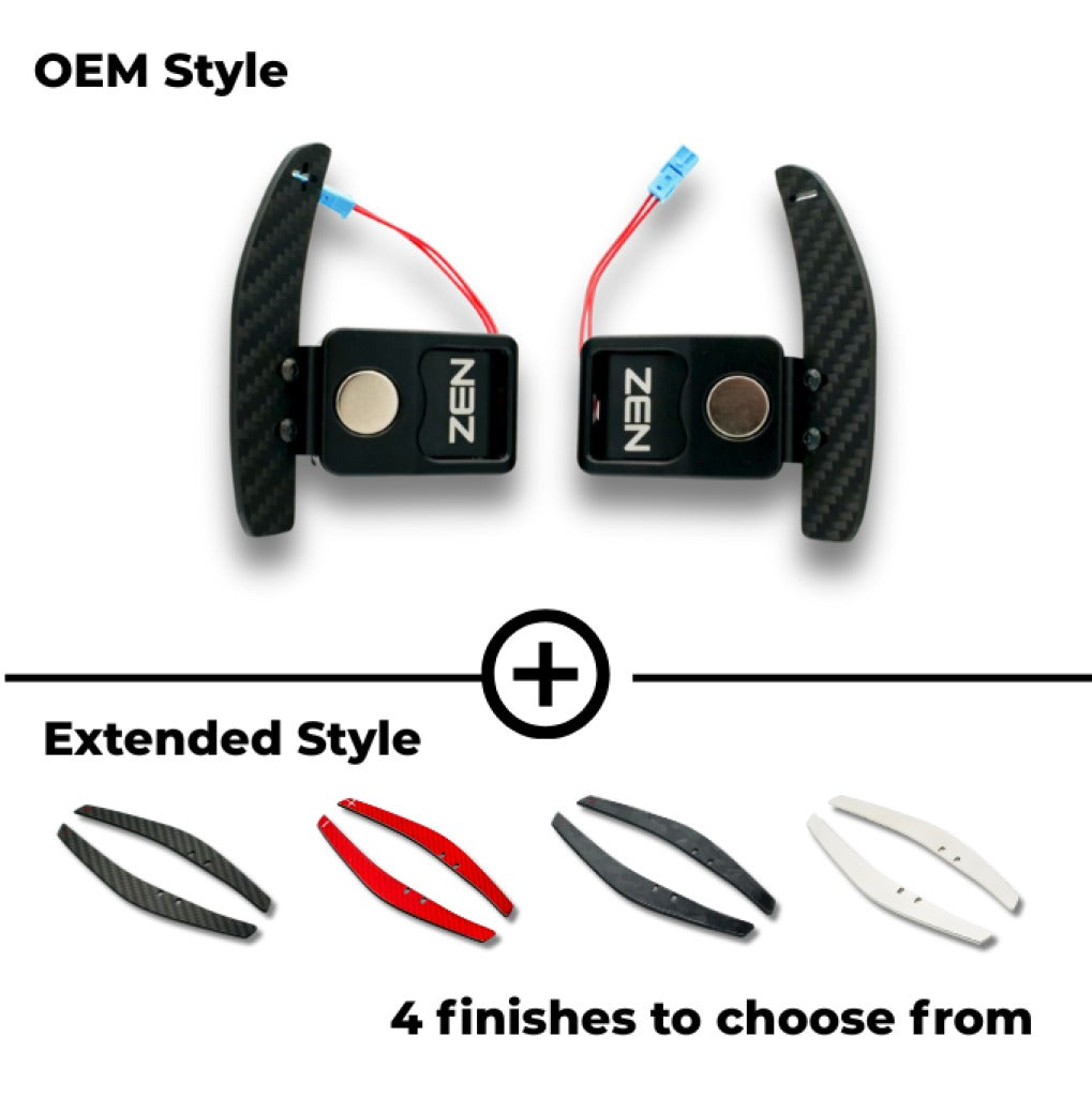 Zen SeriesTM Carbon Fiber Magnetic Paddle Shifters for BMW F Chassis