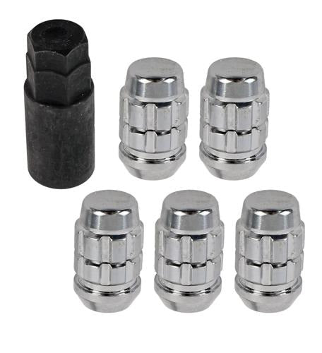 X2 LOCK ACORN 14-1.50 CHR 5-PK BAG
