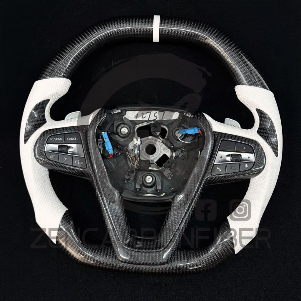 IN STOCK - 2019-2024 BMW G2X 3/4-series Non-M-Sport Carbon Fiber Steering Wheel