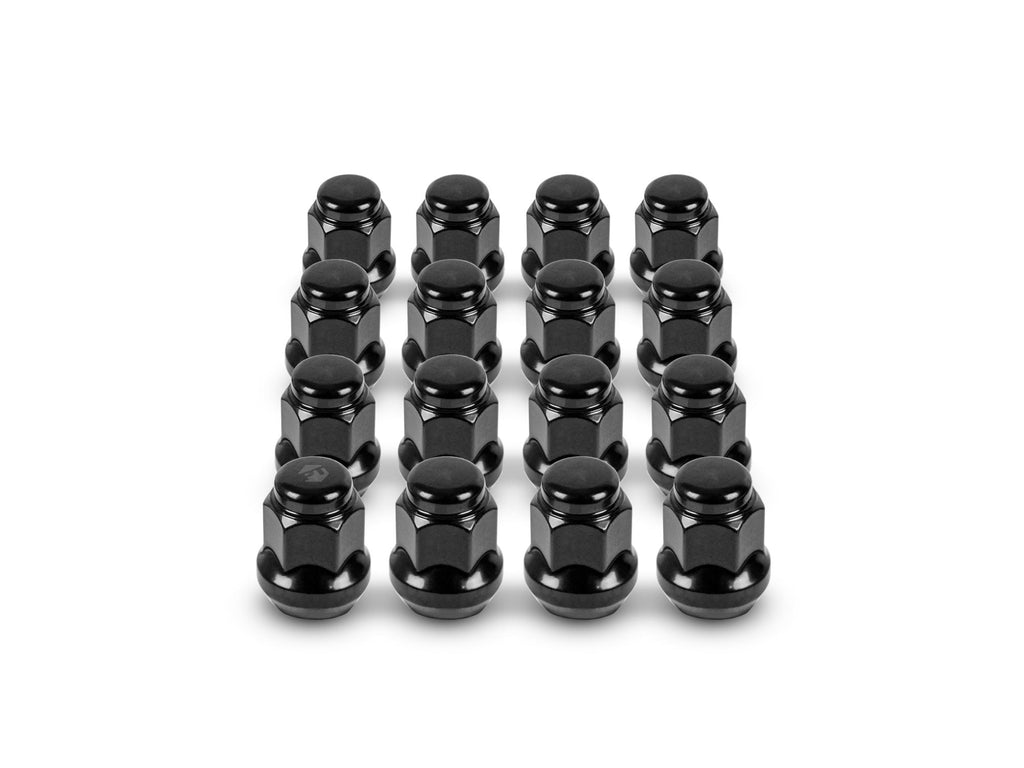 ATV & UTV Small Hex Lug Nuts - Black