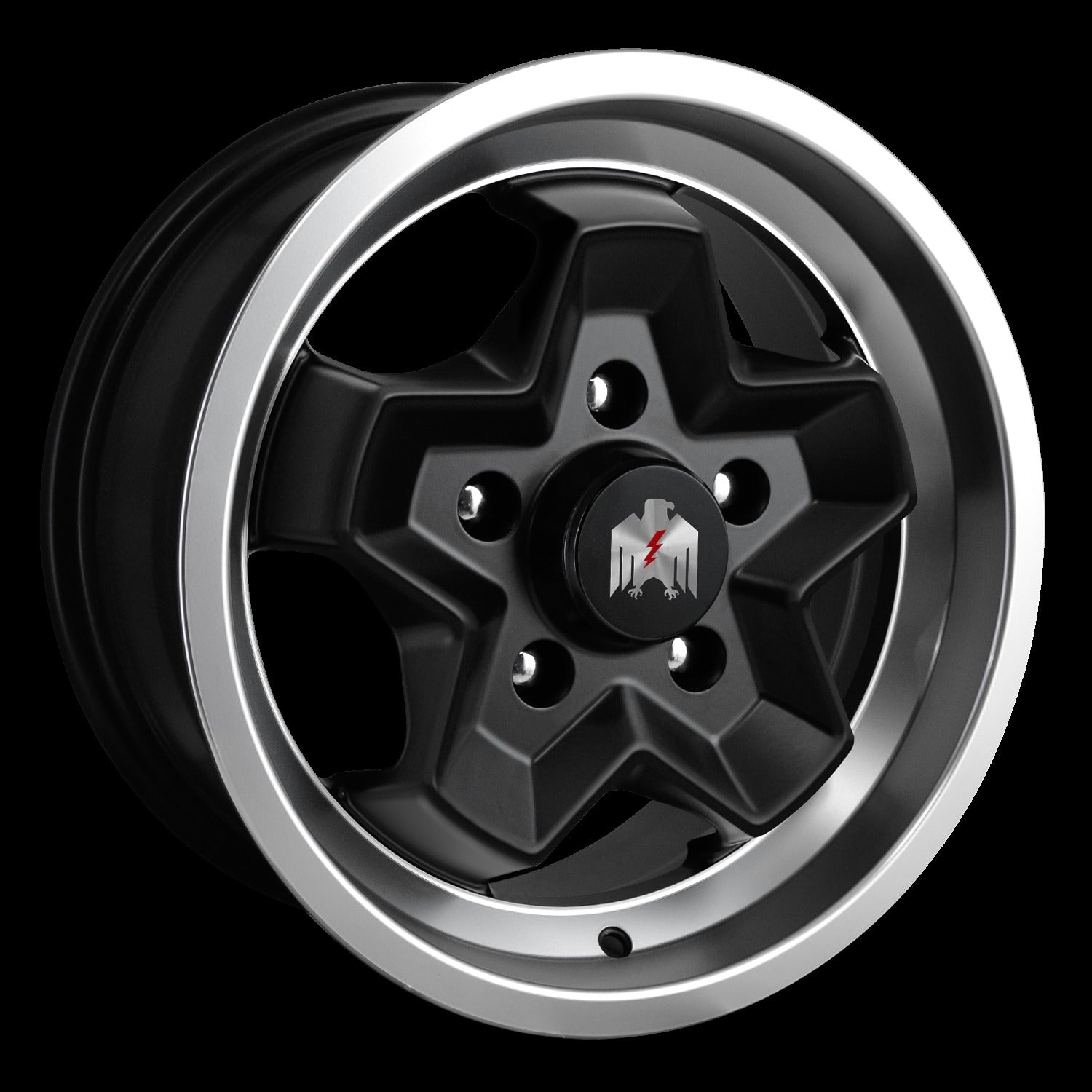 Klassik Rader 944 CC 15x7 +23.2 5x130mm Satin Black/Machined Lip
