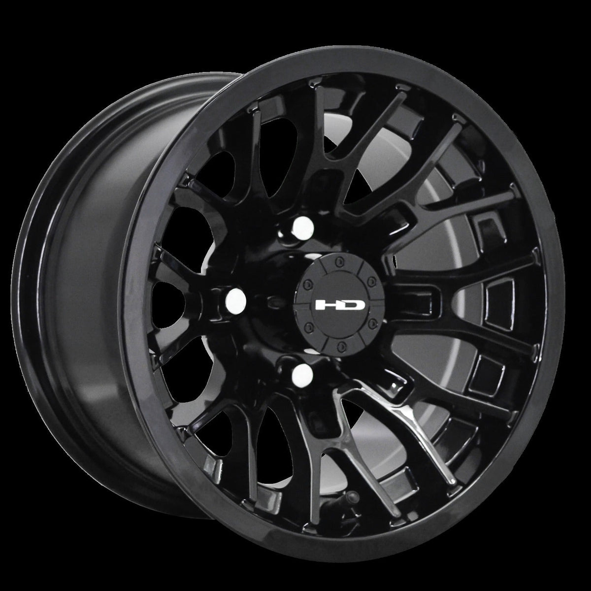 HD Golf RTC 14x7 -14 4x101.6mm 68.2mm Gloss Black