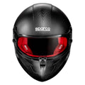 SPARCO Stealth RF Carbon Helmet - Medium/Large - Red