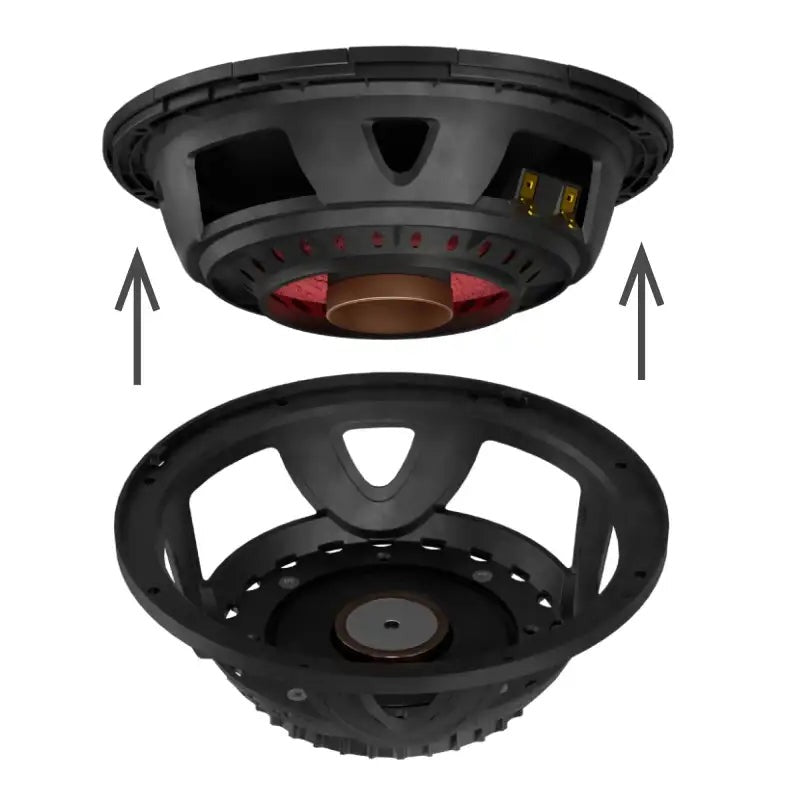 DS18 High-Sensitivity Mid-High Loudspeakers w/ Rotating Recone 8in 102db 4ohm 95Hz-17kHz