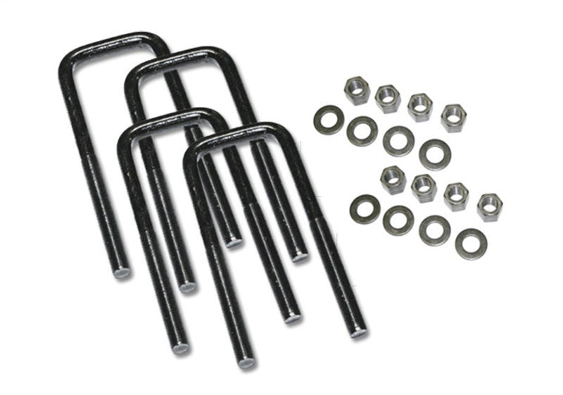 Superlift U-Bolt 4 Pack 5/8x2-1/2x15 Square w/ Hardware