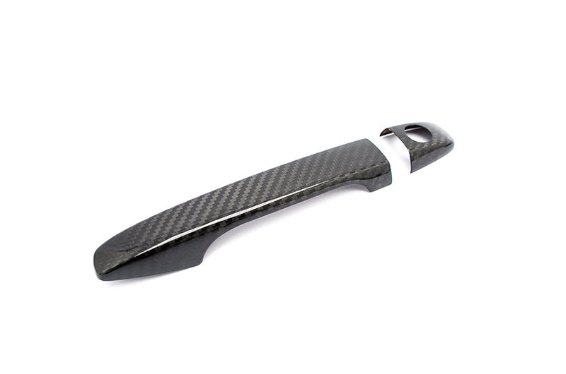 OLM Dry Carbon Fiber Door Handle Covers - 2015-2021 Subaru WRX / STI / 2014-2018 Forester / 2013-2017 Crosstrek