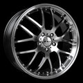 HD Wheels MSR 20x8 +35 5x112mm 73.1mm Gloss Black/Mchnd Fc Chr/Riv