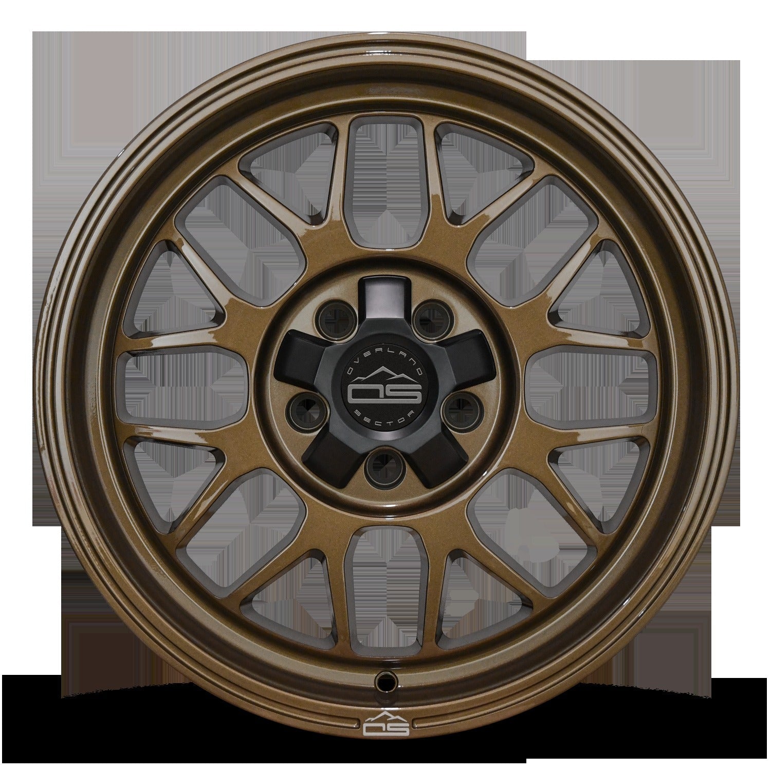 Overland Sector Hyperdrive Flow Formed 17x8.5 +25 5x108/5x114.3 73.1mm All Gloss Bronze