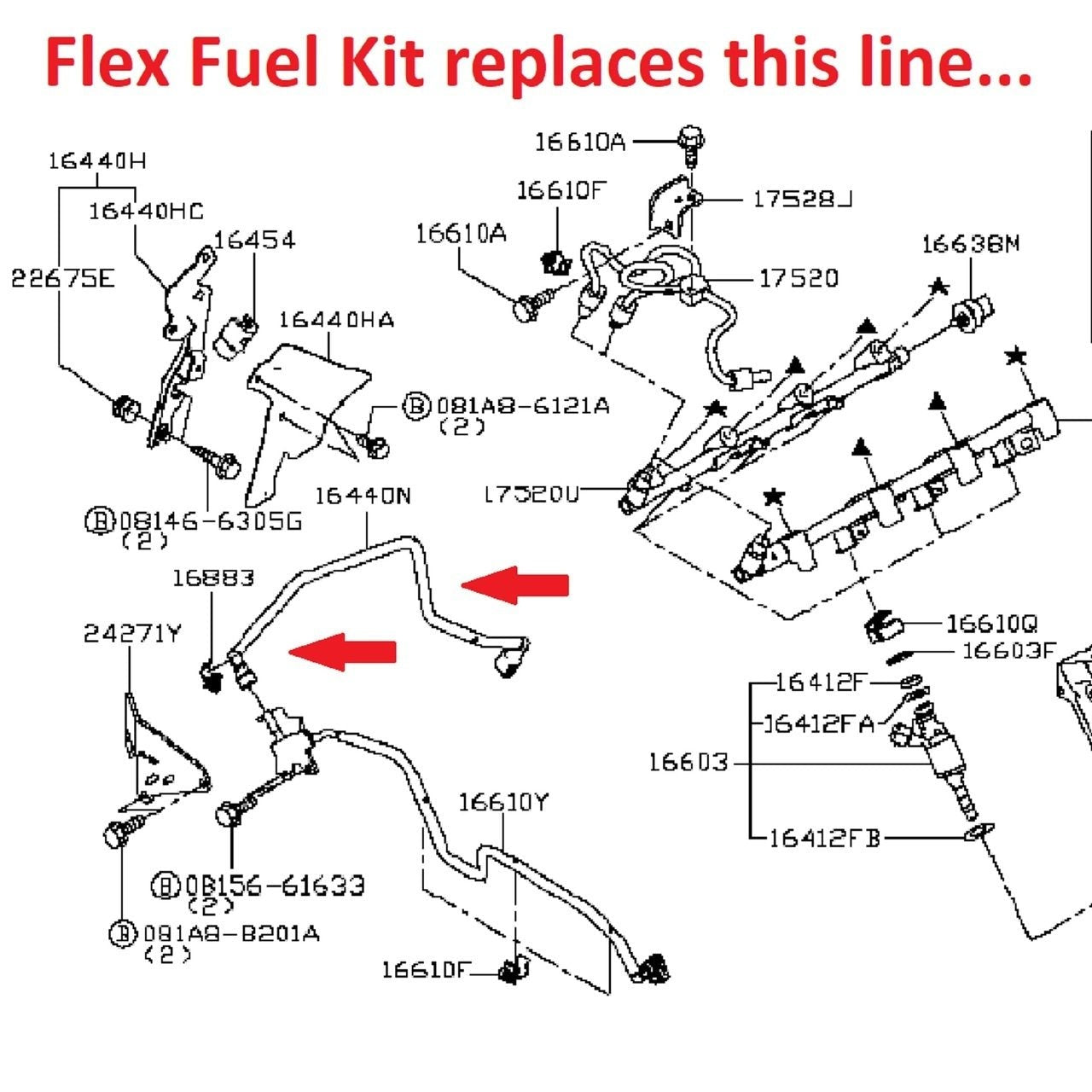 CANFlex Bluetooth Flex Fuel Kit for 2016+ VR30 Infiniti Q50 & Q60