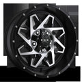 HD Offroad Caliber 20x10 -25 5x127/5x139.7mm 78.1mm Satin Black/Machined Face