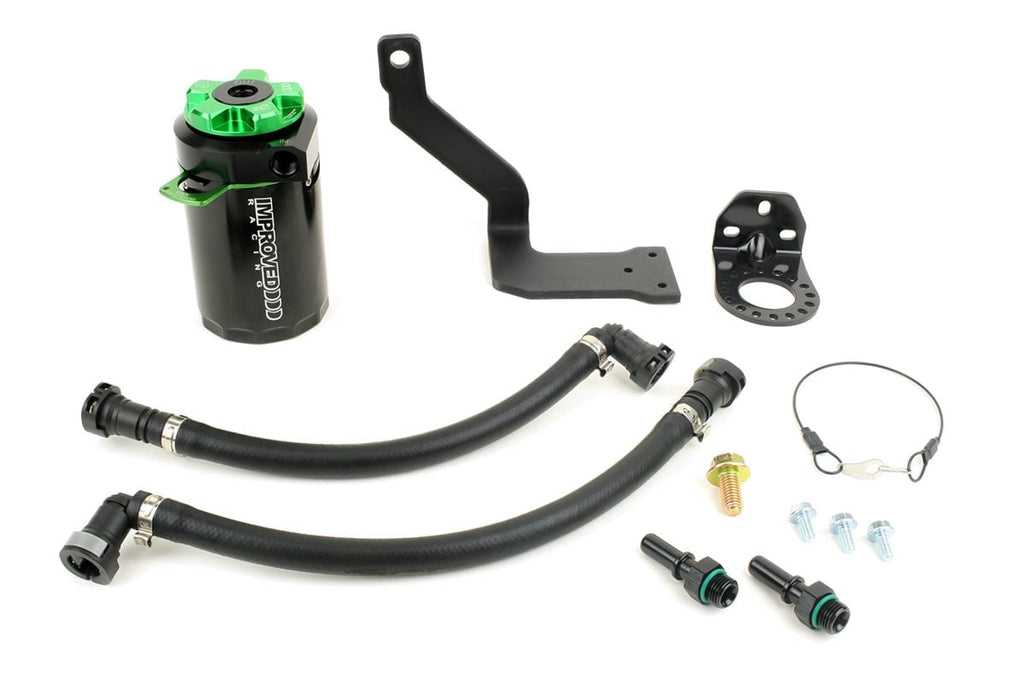 Improved Racing CCS Oil Catch Can Kit, LS Water Pump Mount, for Chevy SS, PPV Caprice, G8, Others