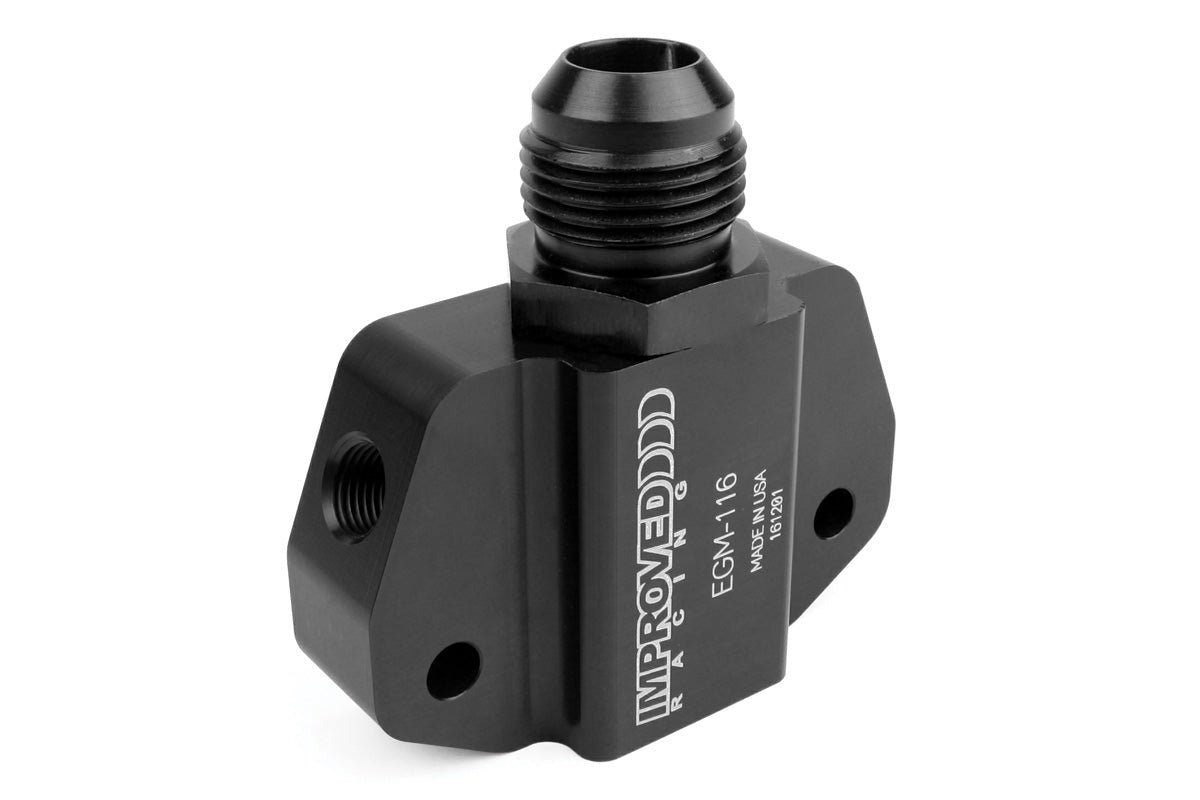 Improved Racing Multi-Port Oil Sensor and Accumulator Adapter for LS Engines